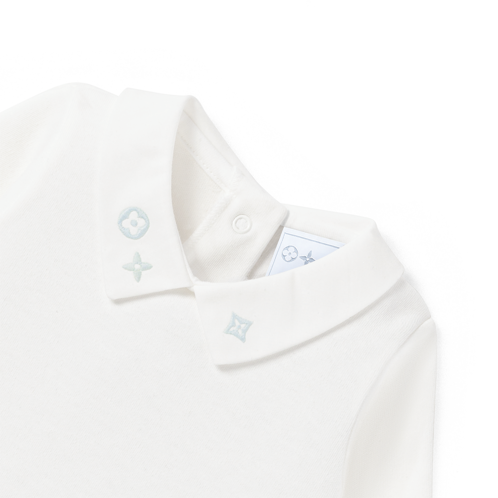 Louis Vuitton ボディスーツ ホワイト ボディースーツ・セット2 ポインテッド カラー S00｜ルイ・ヴィトン